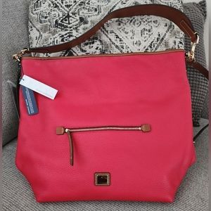 Dooney & Bourke Large Hobo Travel Shoulder Bag